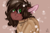 Size: 744x494 | Tagged: safe, artist:scootiegp, imported from derpibooru, oc, oc only, pony, blushing, bubble, bust, digital art, grin, jewelry, looking at you, male, necklace, pentagram, portrait, signature, simple background, smiling, solo, stallion