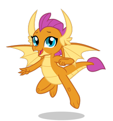 Size: 1500x1600 | Tagged: artist needed, source needed, safe, imported from derpibooru, smolder, dragon, school daze, cute, dragoness, female, flying, official, simple background, smolderbetes, solo, transparent background, vector, wings