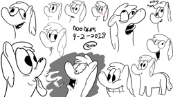 Size: 3840x2160 | Tagged: safe, artist:teletom, imported from derpibooru, oc, oc only, :p, angry, blushing, cartoon, cigarette, cross-eyed, excited, expressions, facial expressions, happy, hollow, joy, scared, screaming, shy, silly, smug, tongue out, wtf