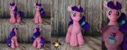 Size: 2500x1000 | Tagged: safe, artist:essorille, imported from derpibooru, sugar belle, pony, irl, photo, plushie, solo