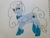 Size: 4608x3456 | Tagged: safe, artist:penguin_lover89, derpibooru exclusive, imported from derpibooru, oc, oc only, oc:sapphire, pony, colored pencil drawing, female, solo, traditional art, winter