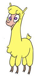 Size: 1539x2935 | Tagged: safe, artist:bigsneks, imported from derpibooru, paprika paca, alpaca, them's fightin' herds, female, paprika (tfh), simple background, solo, transparent background