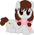 Size: 2180x2256 | Tagged: safe, artist:breadking, imported from derpibooru, oc, oc only, oc:sweet paint, earth pony, pony, clothes, female, high res, mare, prone, scarf, simple background, solo, transparent background, vector