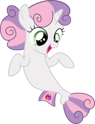 Size: 5698x7398 | Tagged: safe, artist:shutterflyeqd, imported from derpibooru, sweetie belle, pony, seapony (g4), surf and/or turf, absurd resolution, cute, diasweetes, female, filly, open mouth, sea-mcs, seaponified, seapony sweetie belle, simple background, smiling, solo, species swap, transparent background, vector