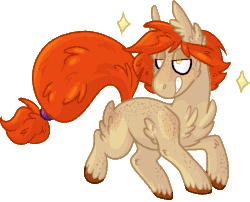 Size: 771x624 | Tagged: safe, artist:maximumbark, imported from derpibooru, oc, oc:gregory, animated, gif, simple background, solo, transparent background