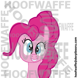 Size: 1600x1600 | Tagged: safe, artist:hoofwaffe, imported from derpibooru, pinkie pie, watermark