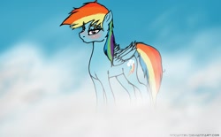 Size: 1293x800 | Tagged: safe, artist:tincantim, imported from derpibooru, rainbow dash, pony, female, solo