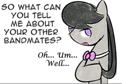 Size: 500x344 | Tagged: safe, artist:erthilo, imported from derpibooru, octavia melody, earth pony, pony, ask octavia, bowtie, female, mare, no pupils, solo