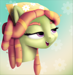 Size: 1850x1889 | Tagged: safe, artist:starkdust, imported from derpibooru, tree hugger, earth pony, pony, bust, dreadlocks, female, mare, portrait, solo