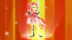 Size: 1907x1063 | Tagged: safe, artist:3d4d, artist:whalepornoz, imported from derpibooru, sunset shimmer, equestria girls, equestria girls series, forgotten friendship, clothes, cropped, ponied up, super sentai stance, wallpaper