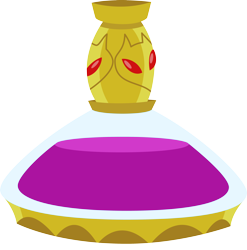 Size: 3876x3923 | Tagged: safe, artist:glitchking123, imported from derpibooru, princess twilight sparkle (episode), .svg available, bottle, flashback potion, no pony, object, potion, resource, simple background, transparent background, vector