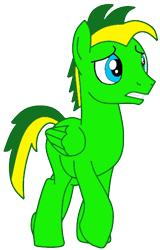 Size: 372x582 | Tagged: safe, artist:didgereethebrony, imported from derpibooru, oc, oc only, oc:didgeree, pegasus, pony, male, needs more saturation, simple background, solo, stallion, transparent background, unhappy