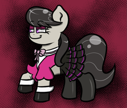 Size: 729x617 | Tagged: safe, artist:tranzmuteproductions, imported from derpibooru, octavia melody, earth pony, pony, clothes, dress, female, mare, solo