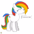 Size: 5200x5200 | Tagged: safe, artist:potato22, imported from derpibooru, oc, oc only, oc:google assistant, earth pony, pony, absurd resolution, dialogue, eyes closed, female, google, mare, ponified, shading, simple background, smiling, solo, standing, transparent background, vector