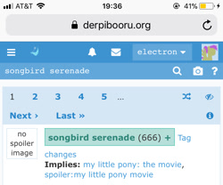 Size: 750x624 | Tagged: safe, imported from derpibooru, derpibooru, 666, implied songbird serenade, meta