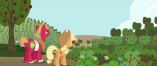 Size: 157x66 | Tagged: safe, imported from derpibooru, screencap, applejack, big macintosh, earth pony, pony, applebuck season, male, picture for breezies, stallion