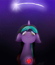 Size: 615x725 | Tagged: safe, artist:sweetnightlunar, imported from derpibooru, oc, oc only, pony, crying, looking up, sad, solo