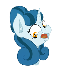 Size: 1700x2111 | Tagged: safe, artist:paskanaakka, derpibooru exclusive, imported from derpibooru, oc, oc only, oc:cerulean swirls, pony, unicorn, bust, ear fluff, female, mare, open mouth, portrait, simple background, solo, transparent background