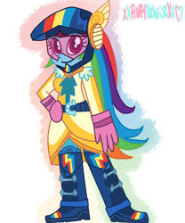 Size: 1024x1229 | Tagged: safe, artist:xxfluffypachirisuxx, imported from derpibooru, rainbow dash, equestria girls, friendship games, boots, clothes, cute, dashabetes, female, friendship games motocross outfit, friendship games outfit, gloves, helmet, motocross outfit, motorcross, motorcycle outfit, shoes, simple background, smiling, solo, transparent background, tri-cross relay outfit