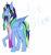 Size: 4600x4900 | Tagged: safe, artist:purplellamaswag, imported from derpibooru, oc, oc only, oc:ace storm, pony, absurd resolution, clothes, offspring, parent:rainbow dash, parent:thunderlane, parents:thunderdash, raised hoof, scarf, simple background, solo, white background
