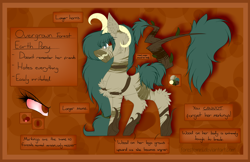 Size: 4166x2706 | Tagged: safe, artist:forestemni, imported from derpibooru, oc, oc only, oc:overgrown forest, solo