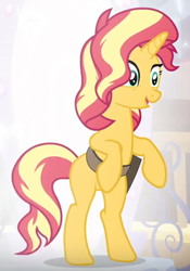 Size: 852x1218 | Tagged: safe, imported from derpibooru, sunset shimmer, unicorn, equestria girls, equestria girls series, forgotten friendship, bipedal, in the human world for too long
