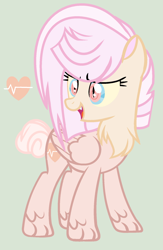 Size: 1224x1880 | Tagged: safe, artist:starfalldawn, imported from derpibooru, oc, oc only, oc:heart attack, hybrid, female, interspecies offspring, offspring, parent:discord, parent:fluttershy, parents:discoshy, simple background, solo