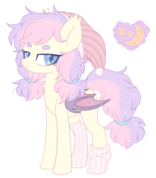 Size: 2286x2600 | Tagged: safe, artist:hawthornss, imported from derpibooru, oc, oc only, oc:stardust, bat pony, bat pony oc, clothes, cute, cutie mark, ear fluff, frown, hair accessory, hat, looking at you, pigtails, simple background, sleepy, socks, solo, striped socks, tired, transparent background