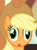 Size: 248x339 | Tagged: safe, edit, edited screencap, editor:binkyt11, imported from derpibooru, screencap, applejack, mmmystery on the friendship express, derp, derped, female, quality, solo, wat