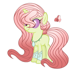 Size: 1640x1588 | Tagged: safe, artist:marielle5breda, imported from derpibooru, oc, oc only, changepony, hybrid, female, offspring, parent:princess celestia, parent:thorax, parents:thoralestia, simple background, solo, transparent background