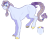 Size: 1257x1004 | Tagged: safe, artist:bijutsuyoukai, imported from derpibooru, oc, oc only, earth pony, pony, female, magical lesbian spawn, mare, offspring, one eye closed, parent:applejack, parent:rarity, parents:rarijack, simple background, small head, solo, transparent background, wink