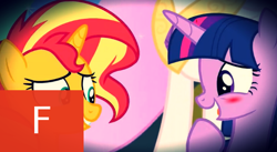 Size: 596x327 | Tagged: safe, artist:cuddlepug, imported from derpibooru, screencap, princess celestia, sunset shimmer, twilight sparkle, alicorn, equestria girls, equestria girls series, forgotten friendship, background pony strikes again, op is a duck, review, twilight sparkle (alicorn)