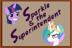 Size: 1215x812 | Tagged: safe, artist:spazzdhn, imported from derpibooru, princess celestia, twilight sparkle, alicorn, pony, spoiler:s08, 22 short films about springfield, angry, bust, frown, glare, grin, looking at you, looking up, nervous, parody, ponified, smiling, squee, steamed hams, text, the simpsons, twilight sparkle (alicorn), unamused, wavy mouth