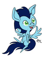 Size: 2480x3270 | Tagged: safe, artist:zeloshoney, imported from derpibooru, soarin', pegasus, pony, male, simple background, solo, stallion, white background