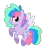 Size: 862x878 | Tagged: safe, artist:chococakebabe, imported from derpibooru, oc, oc only, oc:star dazzle, pegasus, pony, female, mare, simple background, solo, transparent background, two toned wings