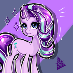 Size: 1439x1441 | Tagged: safe, artist:laufentelle, imported from derpibooru, starlight glimmer, pony, unicorn, female, solo