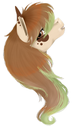 Size: 1024x1768 | Tagged: safe, artist:oneiria-fylakas, imported from derpibooru, oc, oc only, oc:ellie, pony, bust, female, mare, portrait, simple background, solo, transparent background