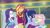 Size: 1280x720 | Tagged: safe, imported from derpibooru, screencap, fluttershy, rarity, sci-twi, sunset shimmer, twilight sparkle, equestria girls, equestria girls series, road trippin, female, tour bus