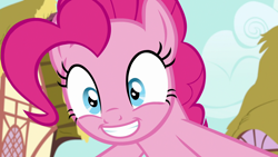 Size: 1920x1080 | Tagged: safe, imported from derpibooru, screencap, pinkie pie, fame and misfortune, faic, female, out of context, solo