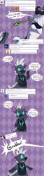 Size: 750x3000 | Tagged: safe, artist:conmanwolf, imported from derpibooru, grubber, storm king, yeti, my little pony: the movie, ask, ask-storm-king, cintimani stone, comic, tumblr
