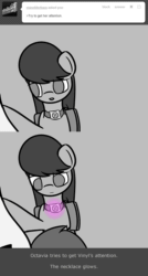 Size: 376x700 | Tagged: safe, artist:erthilo, imported from derpibooru, octavia melody, pony, ask octavia, animated, ask, female, tumblr