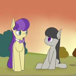 Size: 1280x1280 | Tagged: safe, artist:erthilo, imported from derpibooru, octavia melody, symphony, pony, ask octavia, ask, tumblr