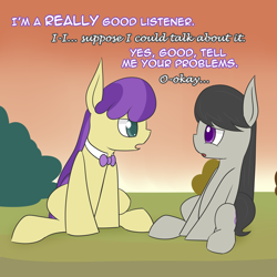 Size: 1280x1280 | Tagged: safe, artist:erthilo, imported from derpibooru, octavia melody, symphony, pony, ask octavia, ask, tumblr