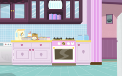 Size: 7073x4412 | Tagged: safe, artist:invisibleink, imported from derpibooru, pinkie pie, equestria girls, absurd resolution, background, candy, commission, cooking, dishes, food, kitchen, no pony, oven, vector