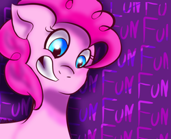 Size: 1024x832 | Tagged: safe, artist:artissu, imported from derpibooru, pinkie pie, pony, female, fun, fun fun fun, solo