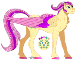 Size: 1072x852 | Tagged: safe, artist:bijutsuyoukai, imported from derpibooru, oc, oc only, pegasus, pony, colored hooves, colored wings, magical lesbian spawn, male, multicolored wings, offspring, parent:fluttershy, parent:twilight sparkle, parents:twishy, simple background, solo, stallion, transparent background