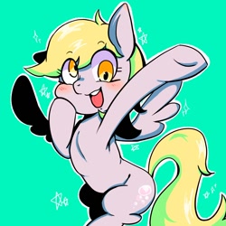 Size: 1000x1000 | Tagged: safe, artist:koto, imported from derpibooru, derpy hooves, cute, female, solo