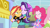 Size: 1920x1080 | Tagged: safe, imported from derpibooru, screencap, fluttershy, pinkie pie, starlight glimmer, sunset shimmer, equestria girls, mirror magic, spoiler:eqg specials, beanie, bracelet, clothes, cute, eyes closed, faic, female, hat, hug, jacket, jewelry, leather jacket, mall, necklace, open mouth, out of context, pants, pendant, shirt, skirt, very out of context, watch, wristwatch