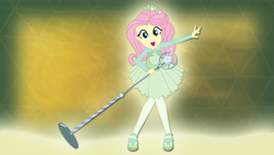 Size: 1920x1080 | Tagged: safe, artist:kuco, artist:root, imported from derpibooru, fluttershy, equestria girls, equestria girls series, so much more to me, clothes, cute, dress, pantyhose, shyabetes, wallpaper