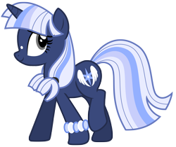 Size: 7443x6250 | Tagged: safe, artist:estories, imported from derpibooru, oc, oc only, oc:silverlay, original species, pony, unicorn, absurd resolution, female, mare, simple background, solo, transparent background, umbra pony, vector